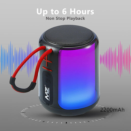 (Portable Bluetooth Speaker) Dynamic Thunder Sound with Disco Light 5 W Bluetooth Speaker