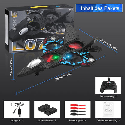 AWH Henakmsl RC Aeroplane 2.4GHz Remote Controlled Aeroplane Fighter Jet Toy L0712